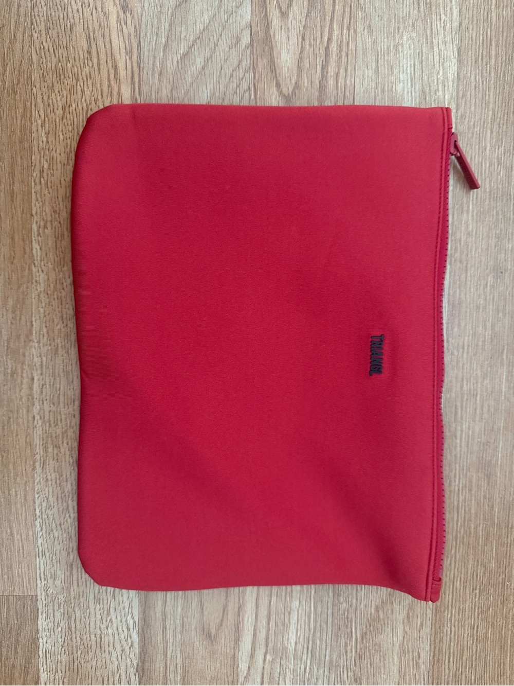 triangl swimwear Red Zip Toiletry Pouch